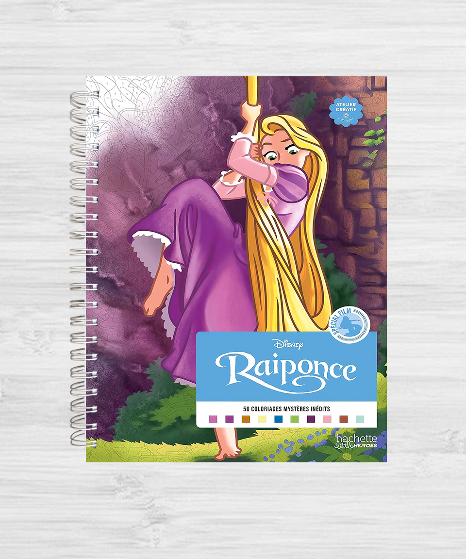 Libro para colorear "Rapunzel"