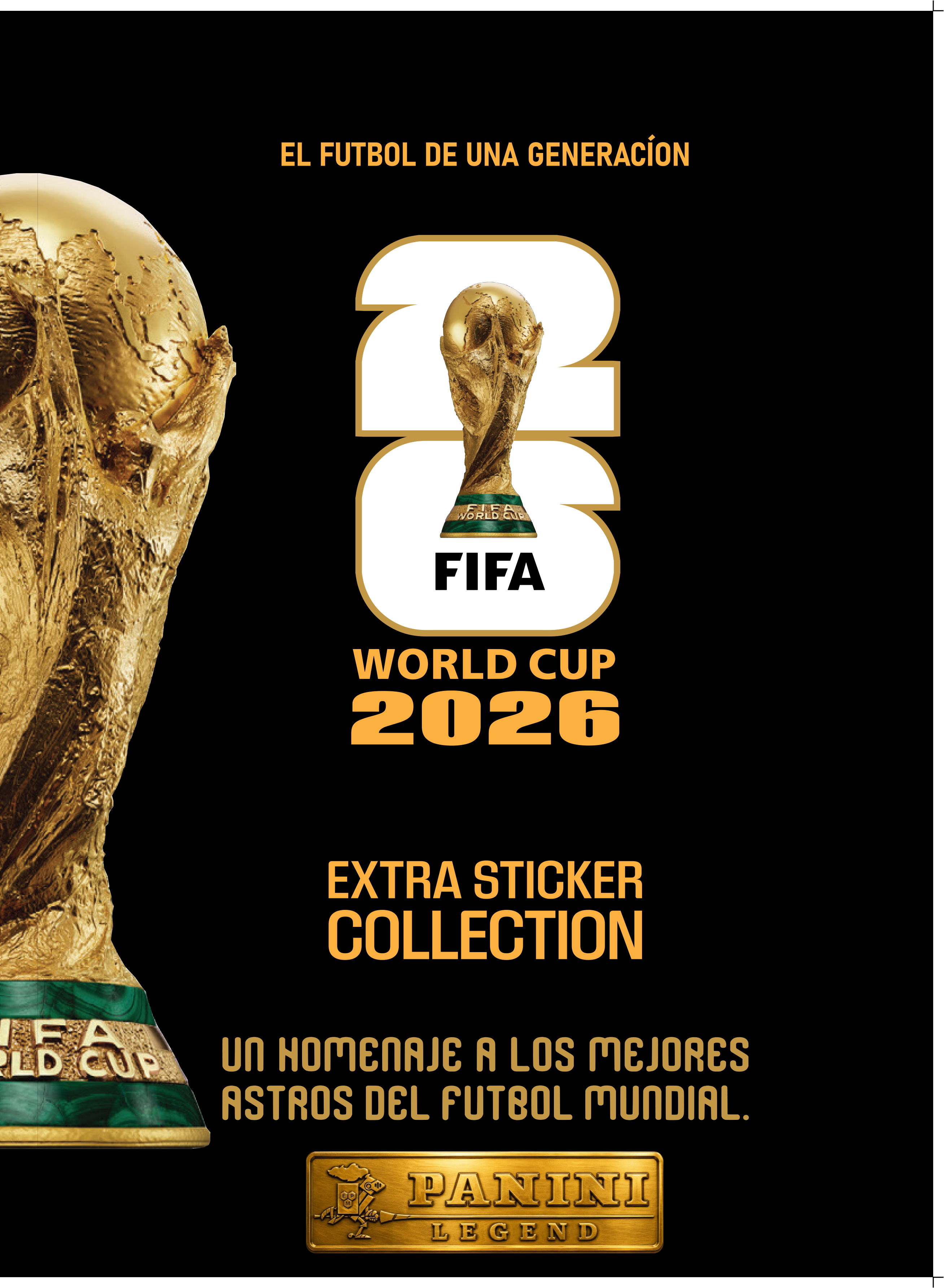 ÁLBUM TAPA BLANDA MUNDIAL FIFA 2026