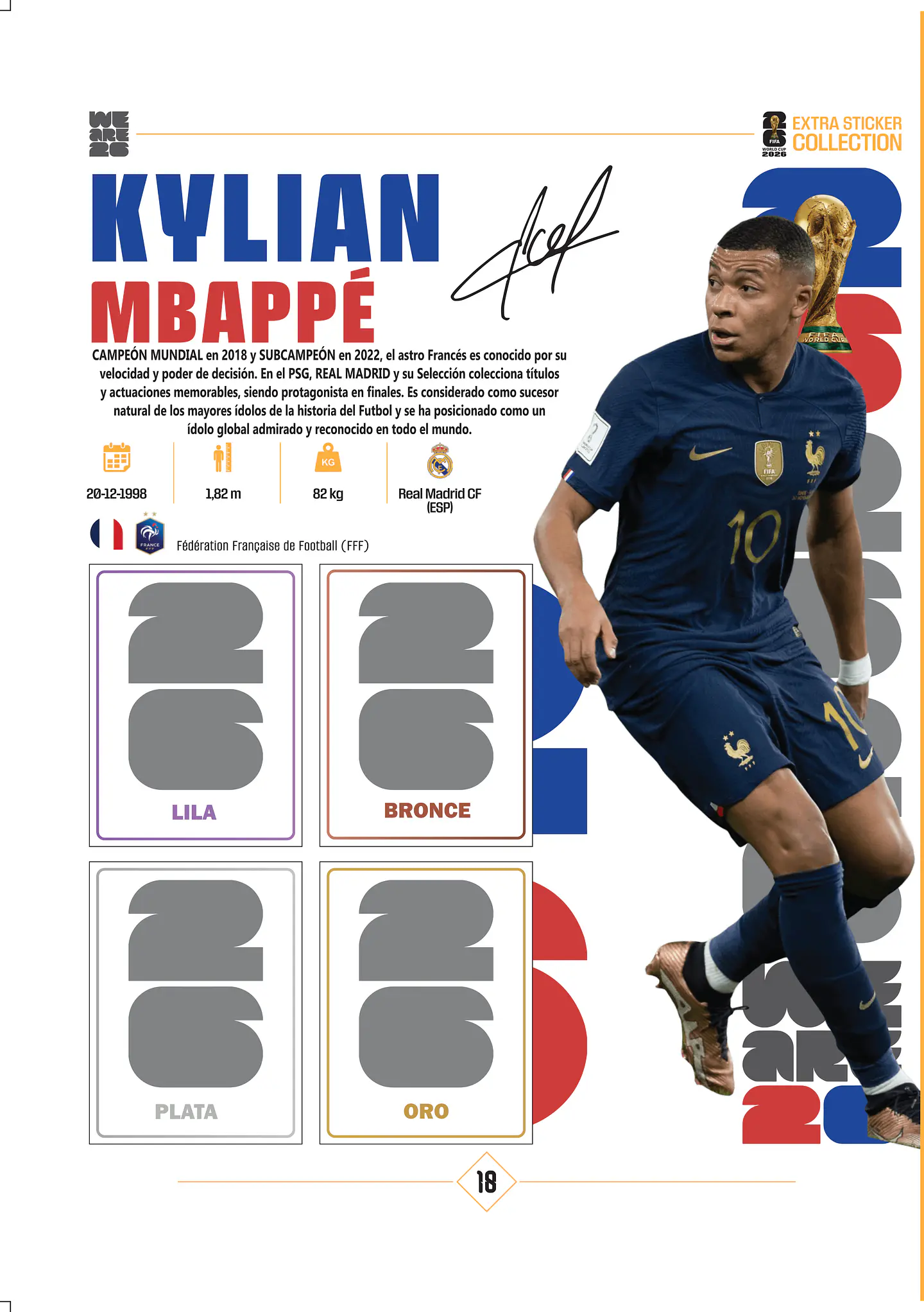 Álbum para los extra stickers mundial 2026 en pdf 3