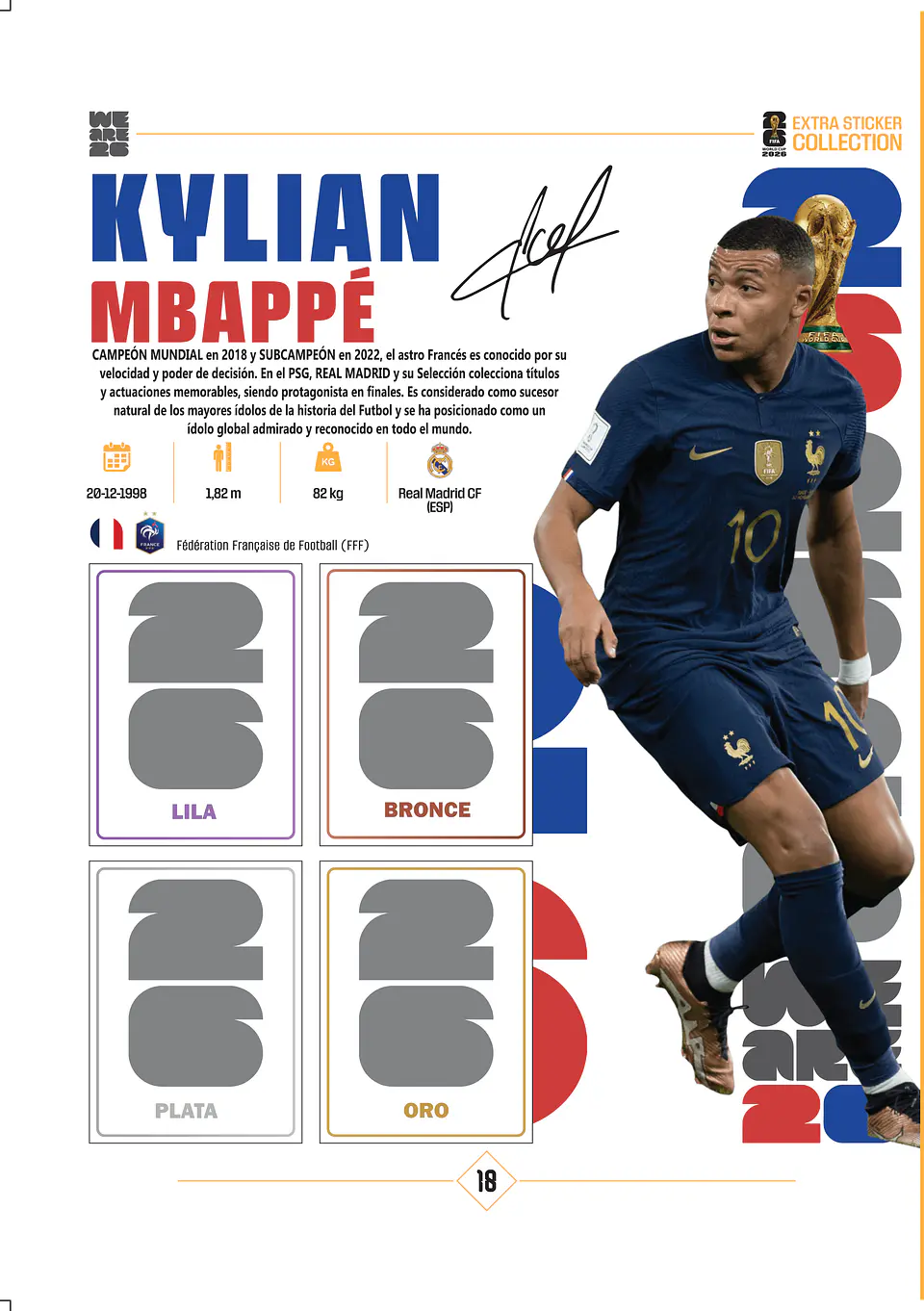 Álbum para los extra stickers mundial 2026 en pdf 3