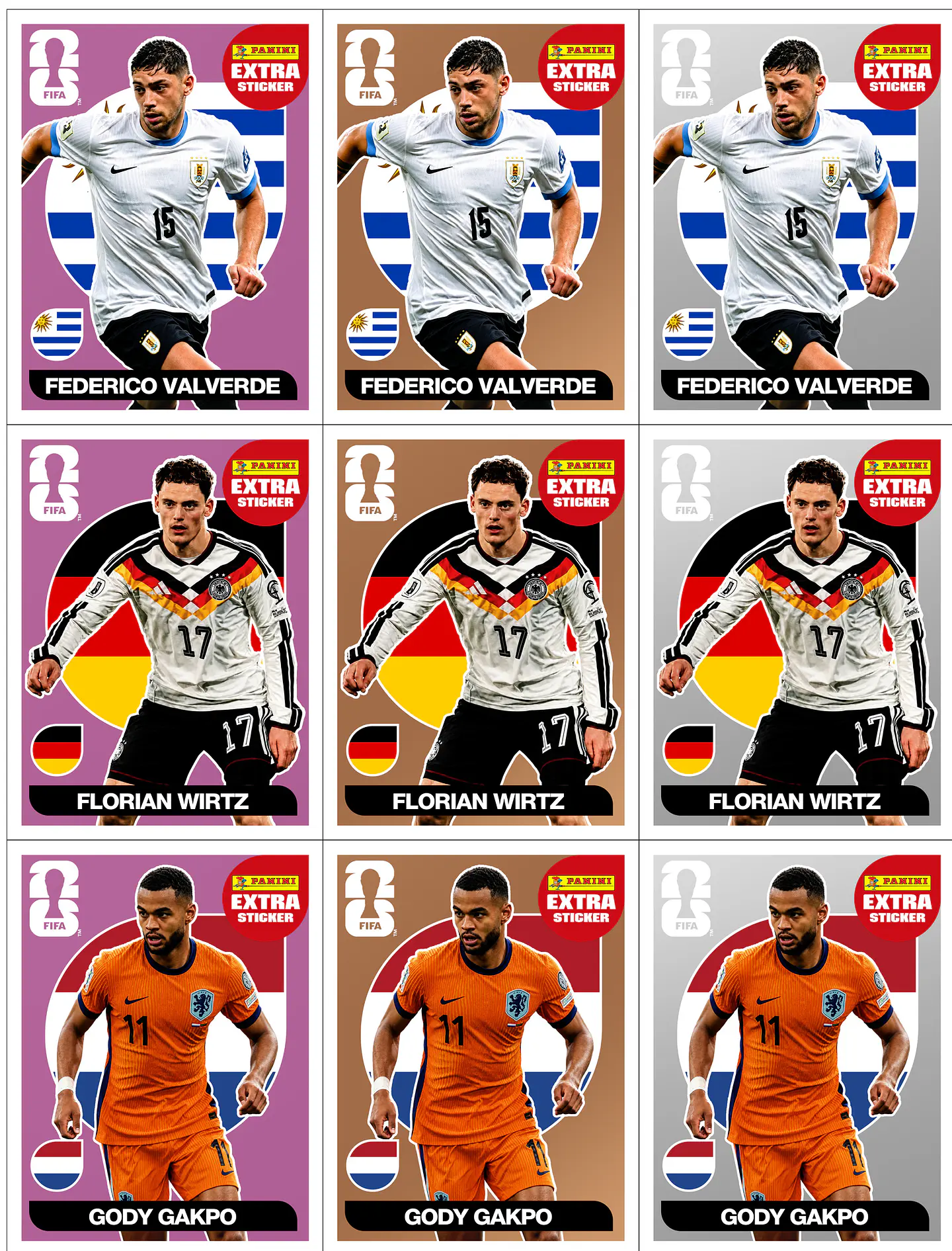 Álbum para los extra stickers mundial 2026 en pdf 6