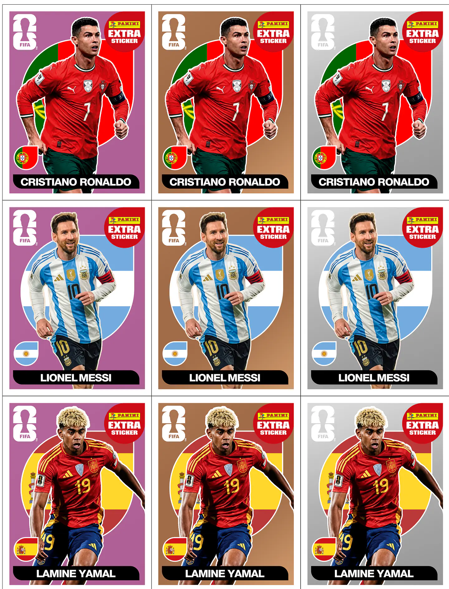 Álbum para los extra stickers mundial 2026 en pdf 7