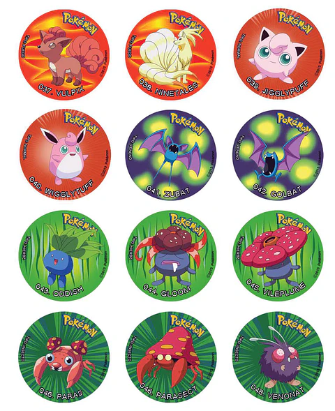 Tazos Pokémon en pdf