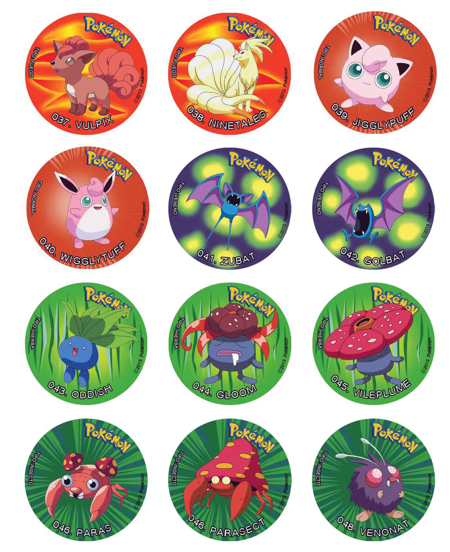 Tazos Pokémon en pdf 2