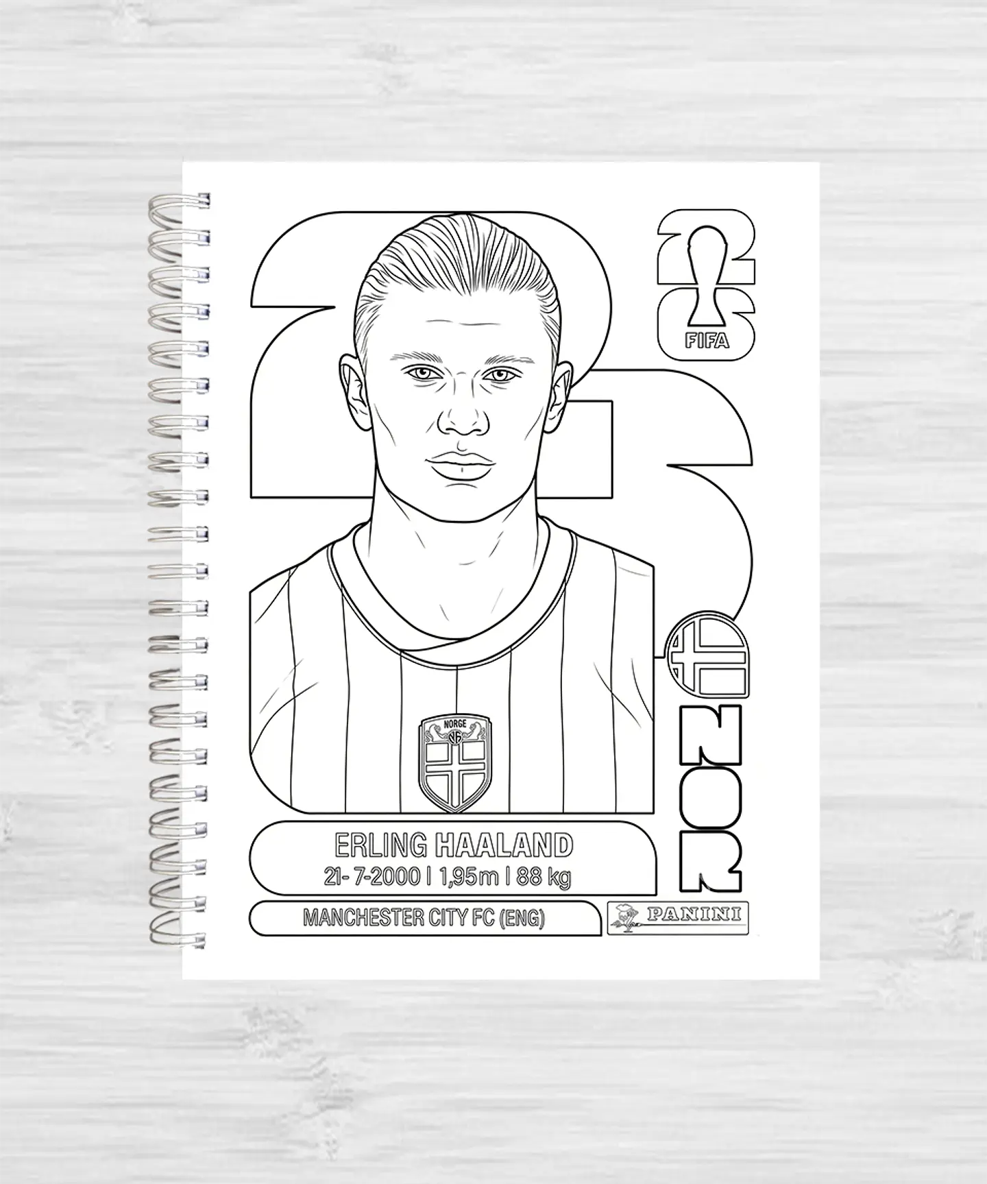  Libro para Colorear: Estrellas del Mundial 2026 4
