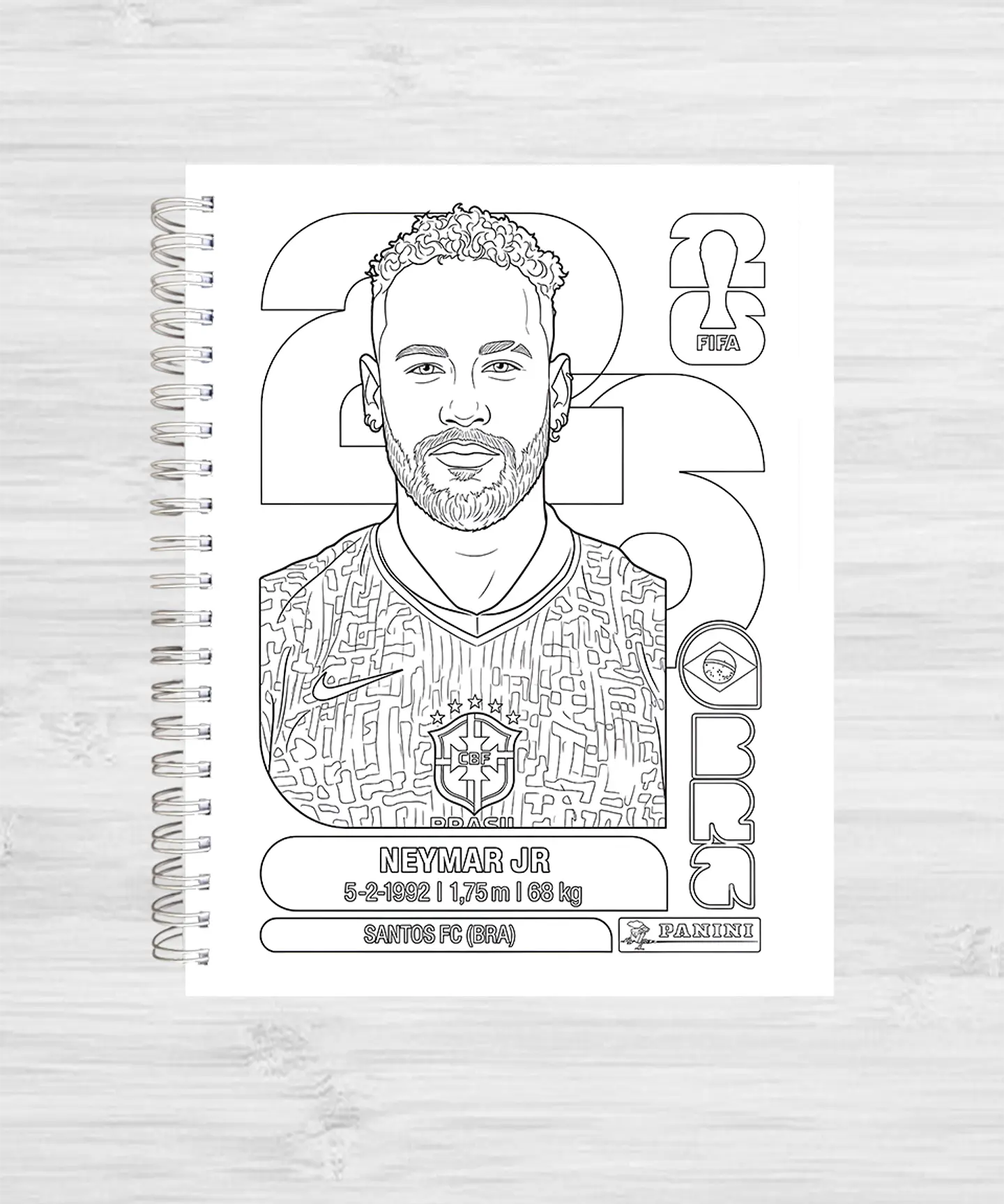 Libro para Colorear: Estrellas del Mundial 2026 6