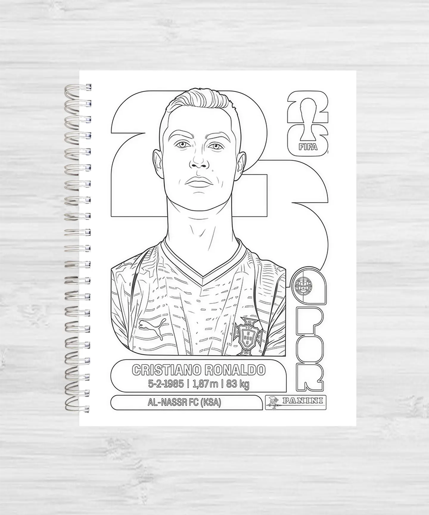  Libro para Colorear: Estrellas del Mundial 2026 3
