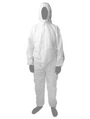 Overol Con Capucha Contra Salpicaduras De Líquidos Hg 0765 C