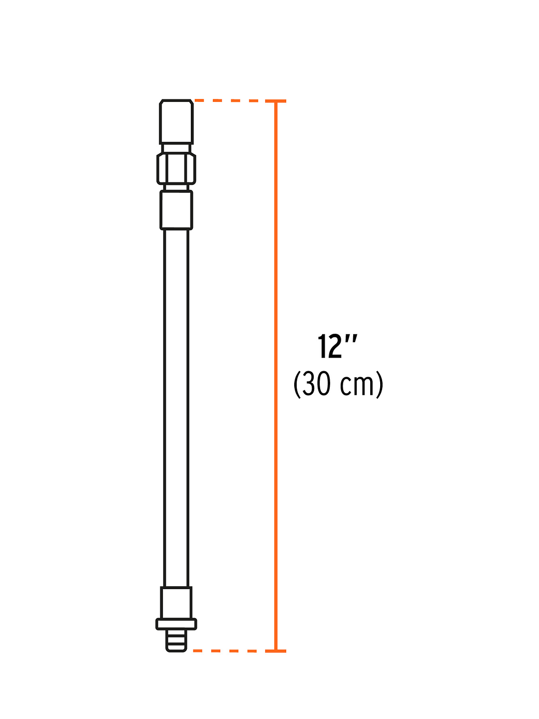 Extensión flexible para inyectores de grasa, Truper 14862 3