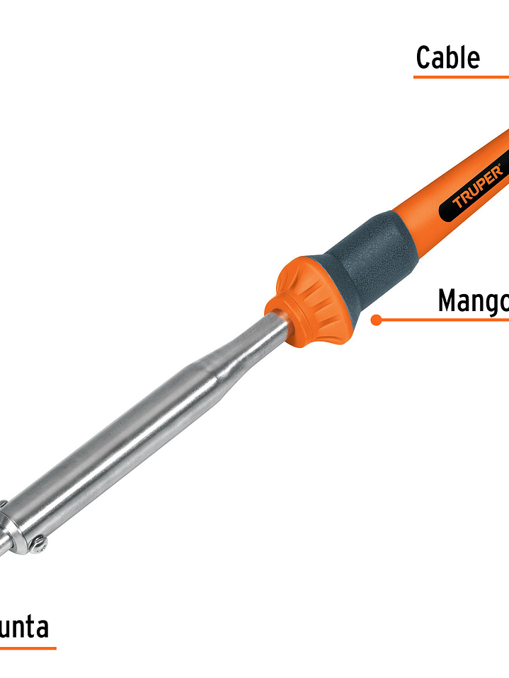 Cautín 100 W tipo lápiz para trabajo pesado, Truper 14623 3