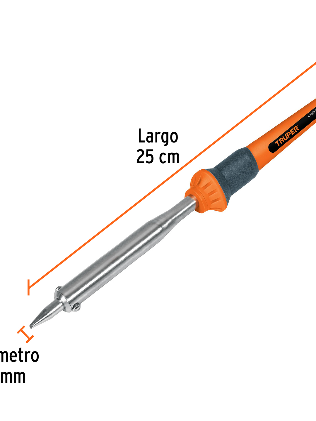Cautín 100 W tipo lápiz para trabajo pesado, Truper 14623 4
