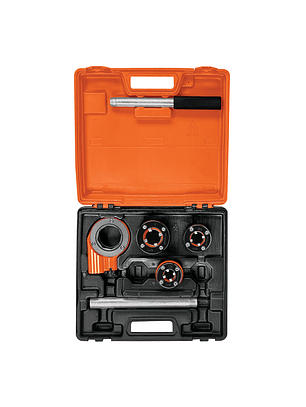 Juego de 4 tarrajas para tubo de 1/2