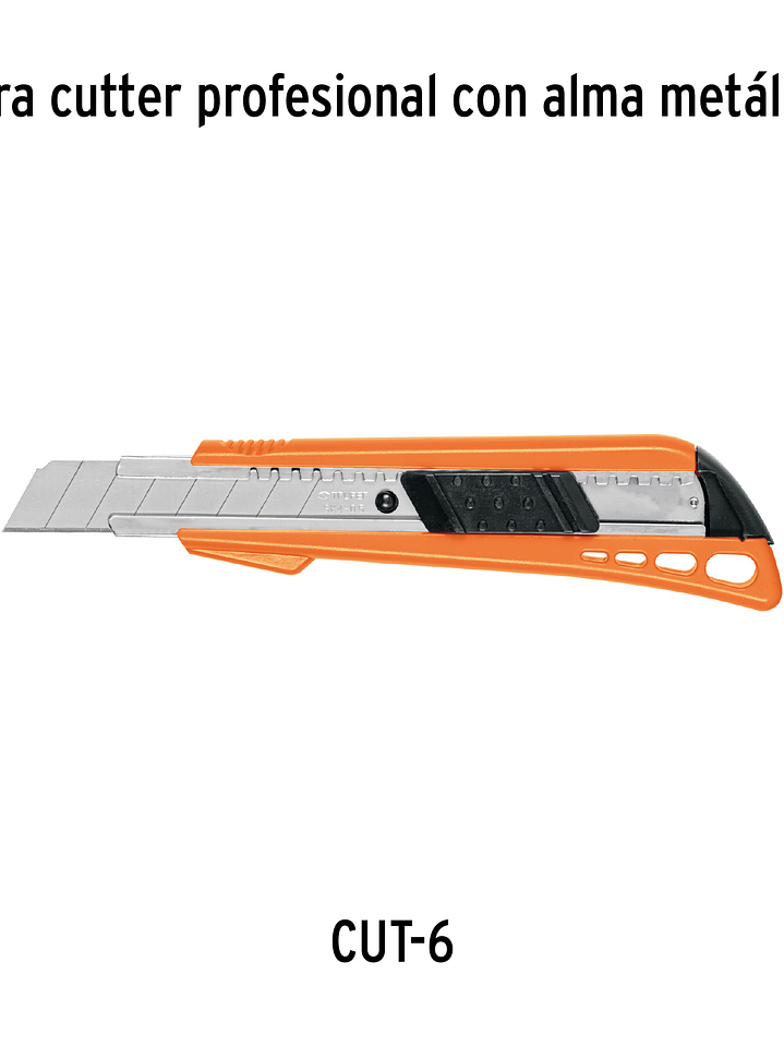 Estuche con 10 cuchillas SK4 de 18 mm para cutter, Truper 16965 5