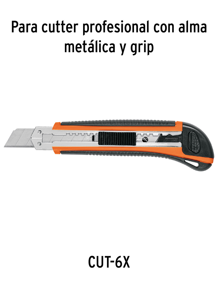 Estuche con 10 cuchillas SK4 de 18 mm para cutter, Truper 16965 7