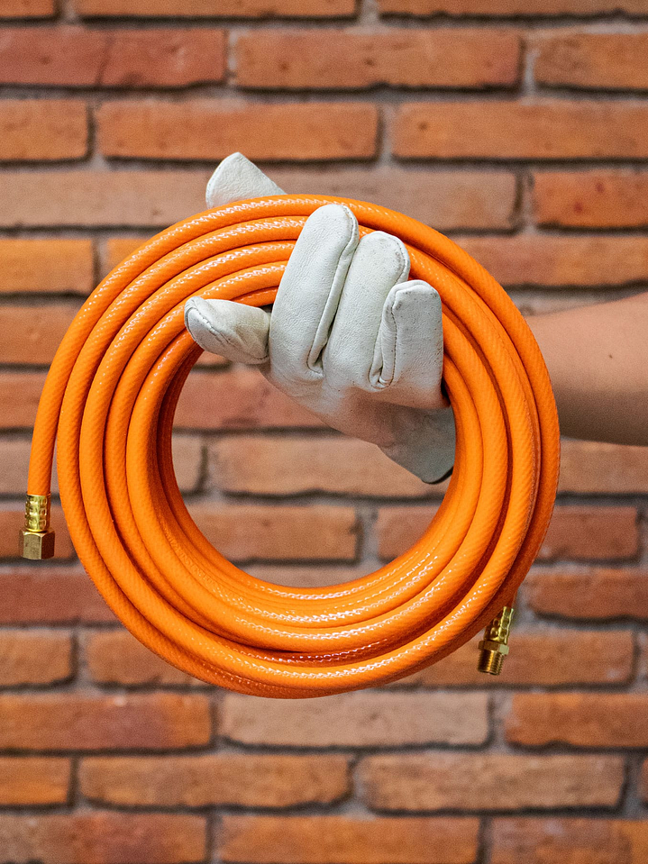 Manguera para compresor, de PVC, 15m x 1/4