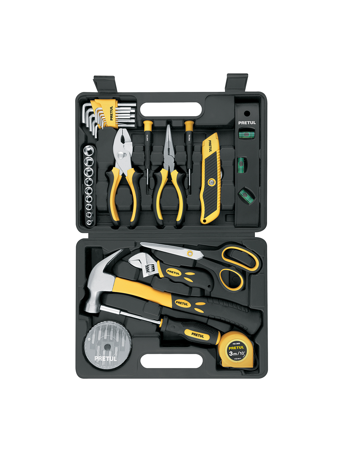 Juego de herramientas, Comfort Grip, 42 piezas, PRETUL 22101 1