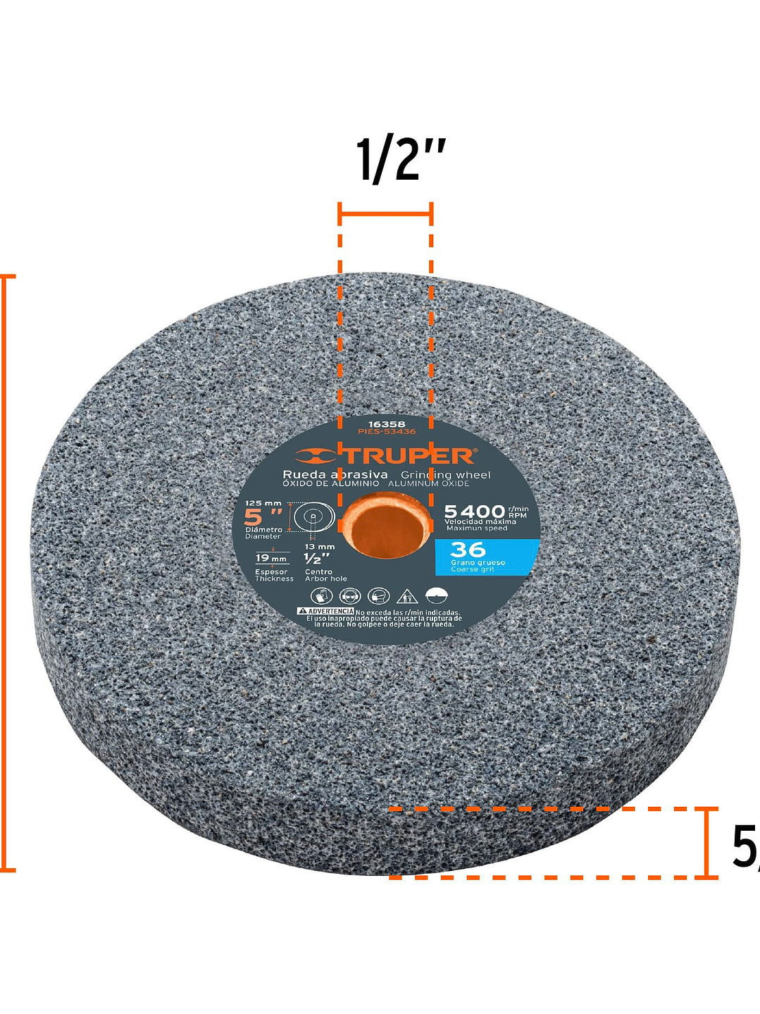 Esmeril de banco de 5