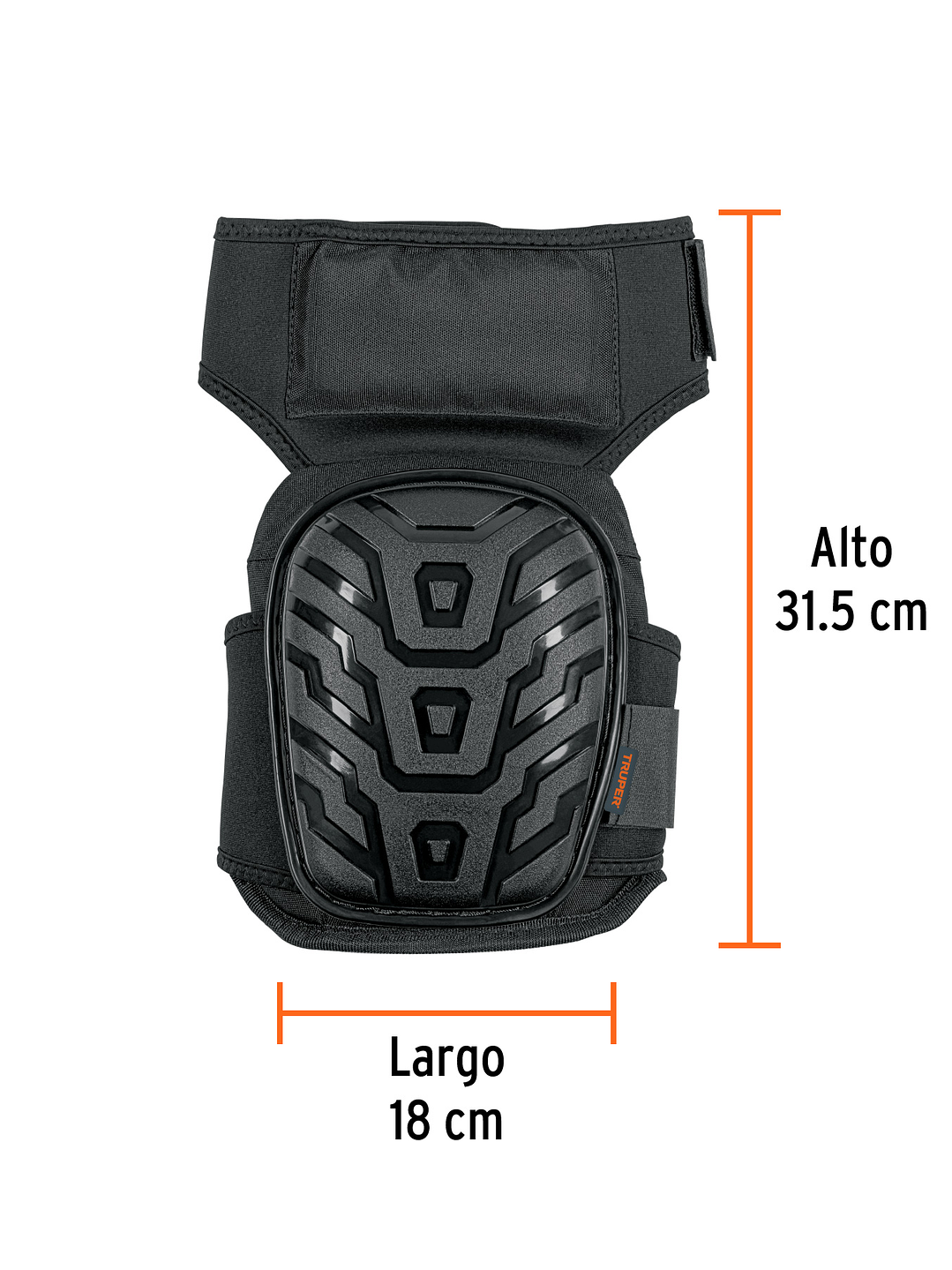 Rodilleras de gel y EVA con correa antideslizante, Truper 12952 3