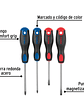 Juego de 4 desarmadores mango Comfort Grip, Pretul 20218 - Miniatura 2
