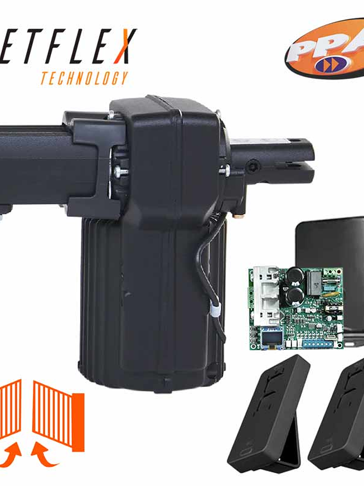 Motor Puerta Batiente Pivo Condominium Super Jetflex Ppa (doble hoja) 3