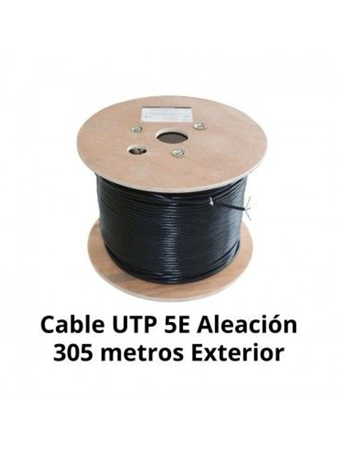Cable Utp Cat5e Exterior 305m Lynx Security Doble Chaqueta Aleación 2
