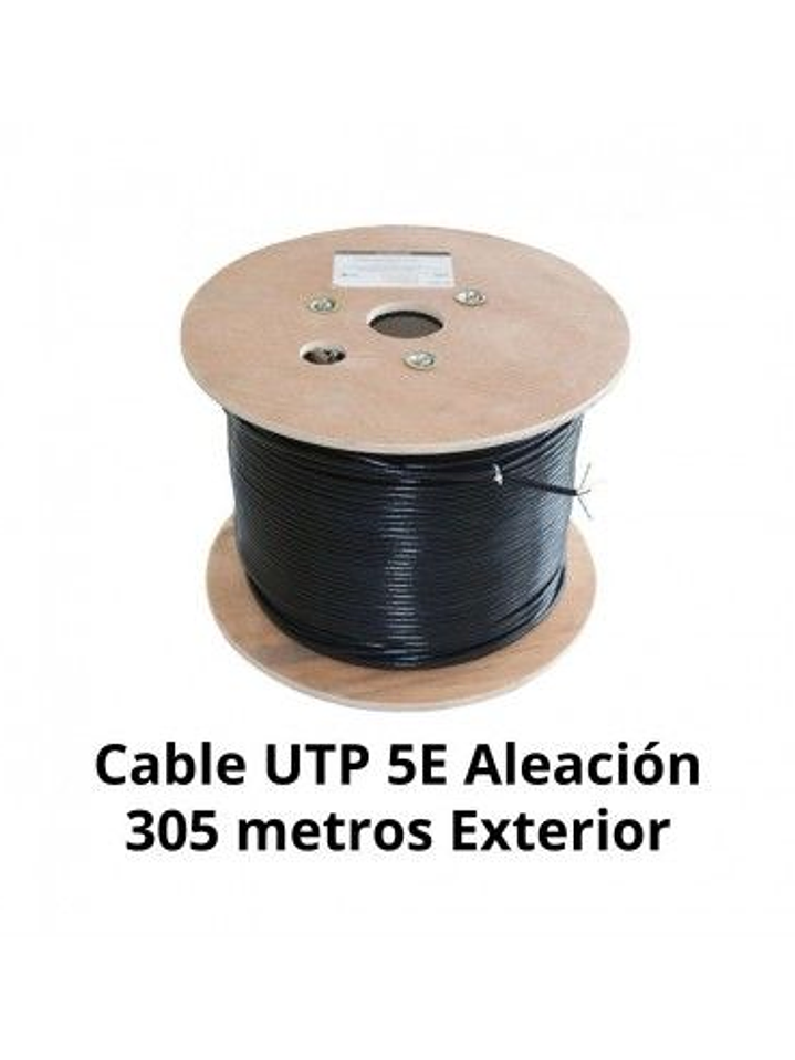 Cable Utp Cat5e Exterior 305m Lynx Security Doble Chaqueta Aleación 2