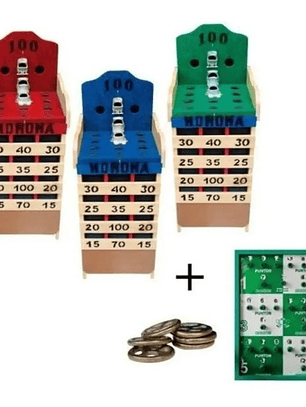 Juego De Sapo Rana De Piso + Argollas + Tablero