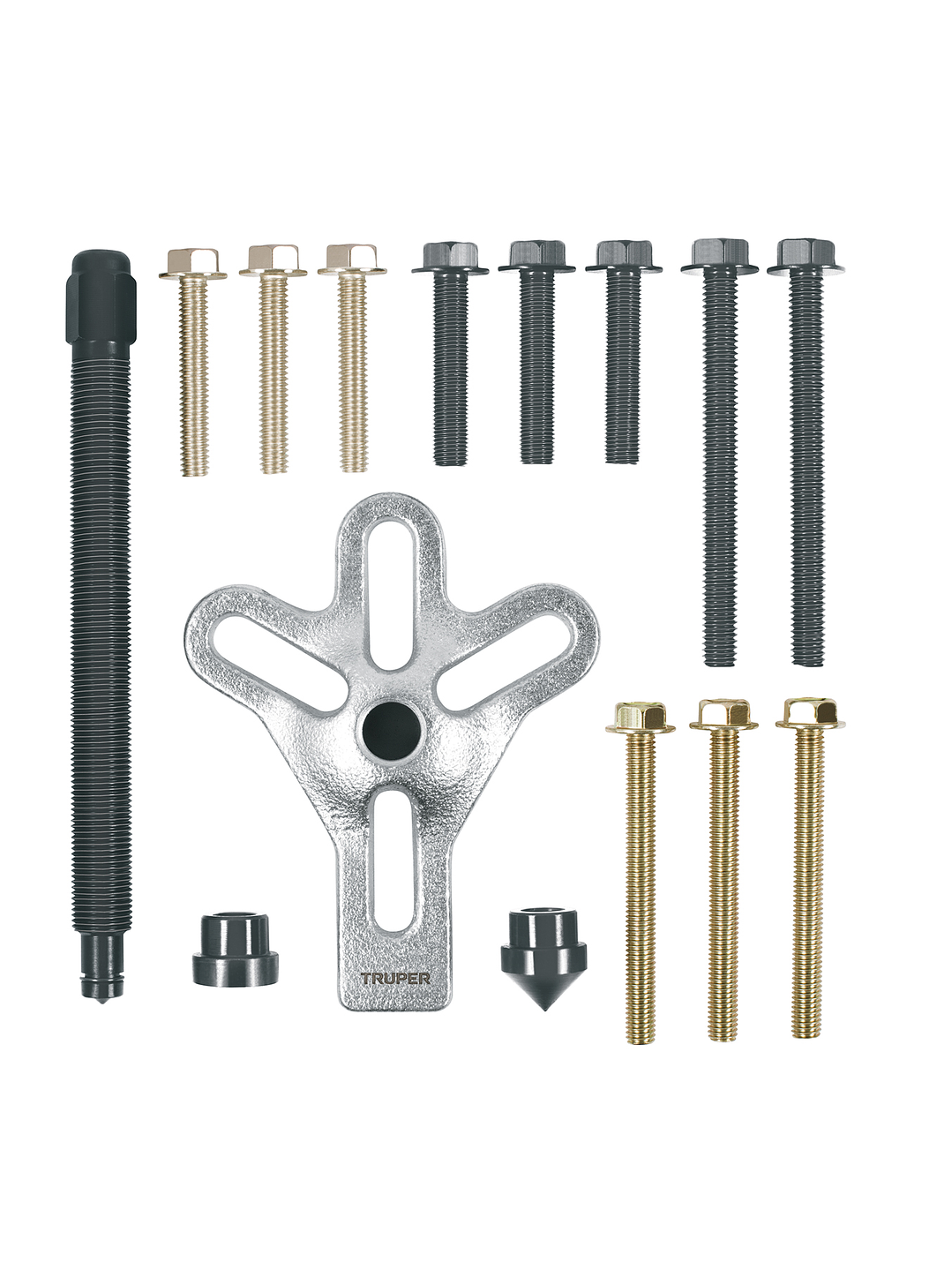 Extractor pata de gallo, 15 piezas, Truper 14511 2