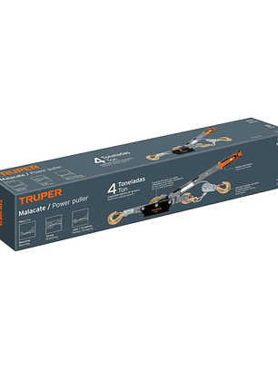 Malacate de 4 toneladas, TRUPER 14727