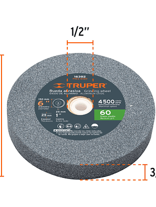 Esmeril de banco de 6