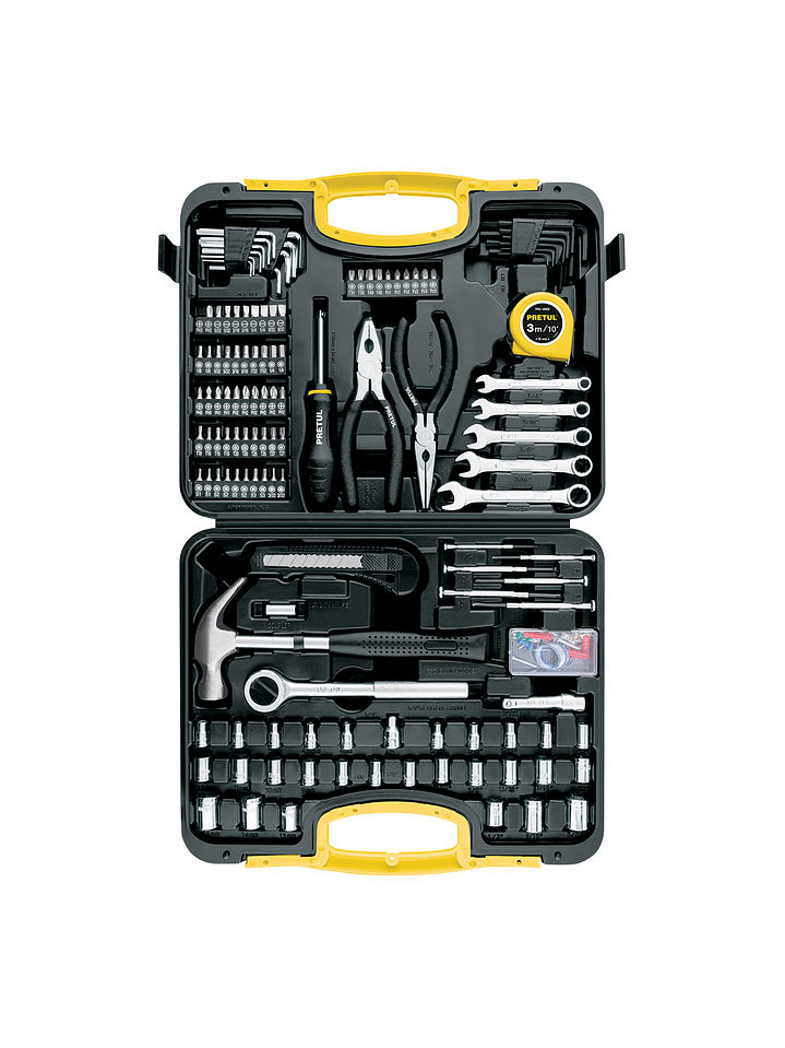 Juego de herramientas, 133 piezas, PRETUL 24223 6