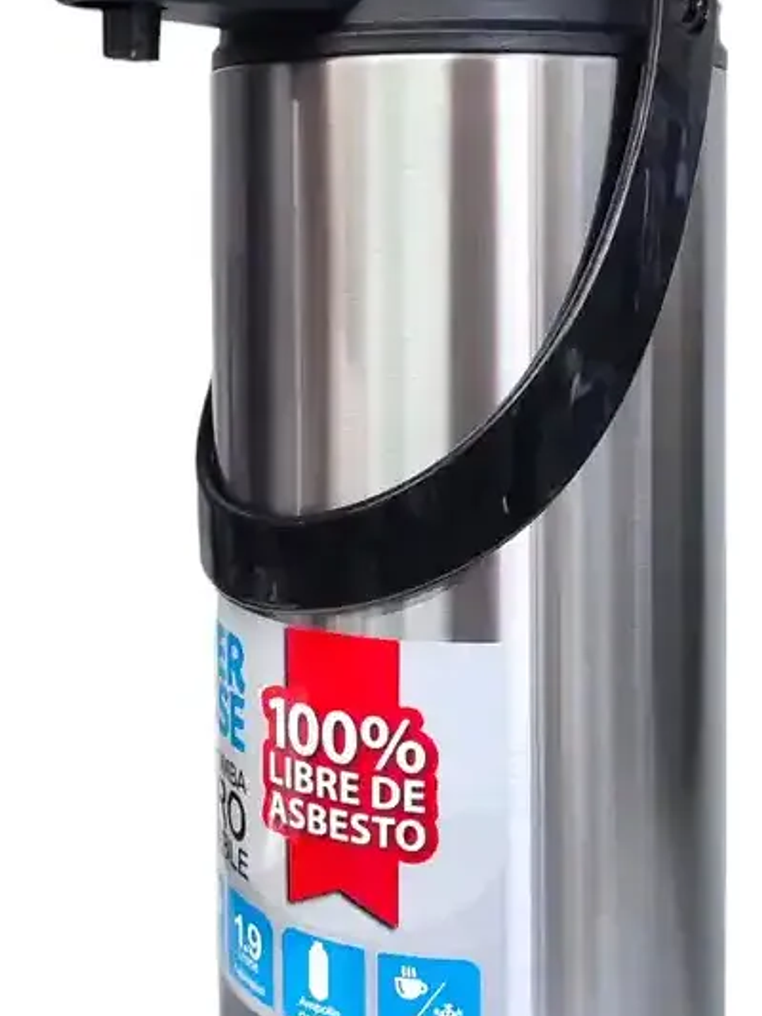 Termo bomba sin asbesto 1,9 litros acero inoxidable 4
