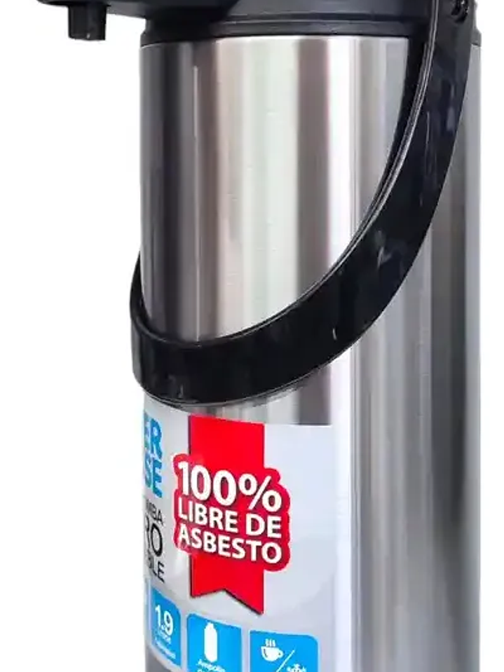 Termo bomba sin asbesto 1,9 litros acero inoxidable 4