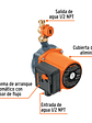 Bomba presurizadora 1/6 HP, con sensor regulable, TRUPER 103355 - Miniatura 3