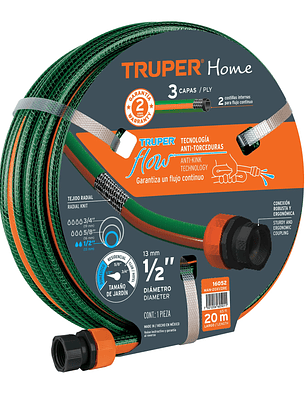Manguera truper 16052 1/2