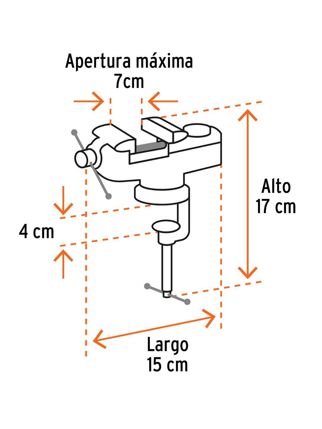 Tornillo de banco 2.5