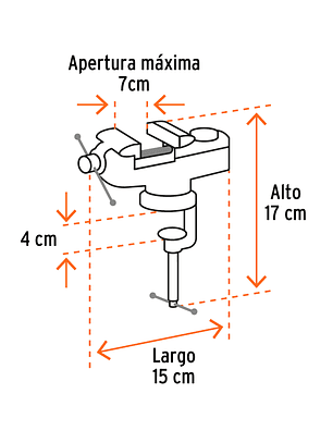 Tornillo de banco 2.5