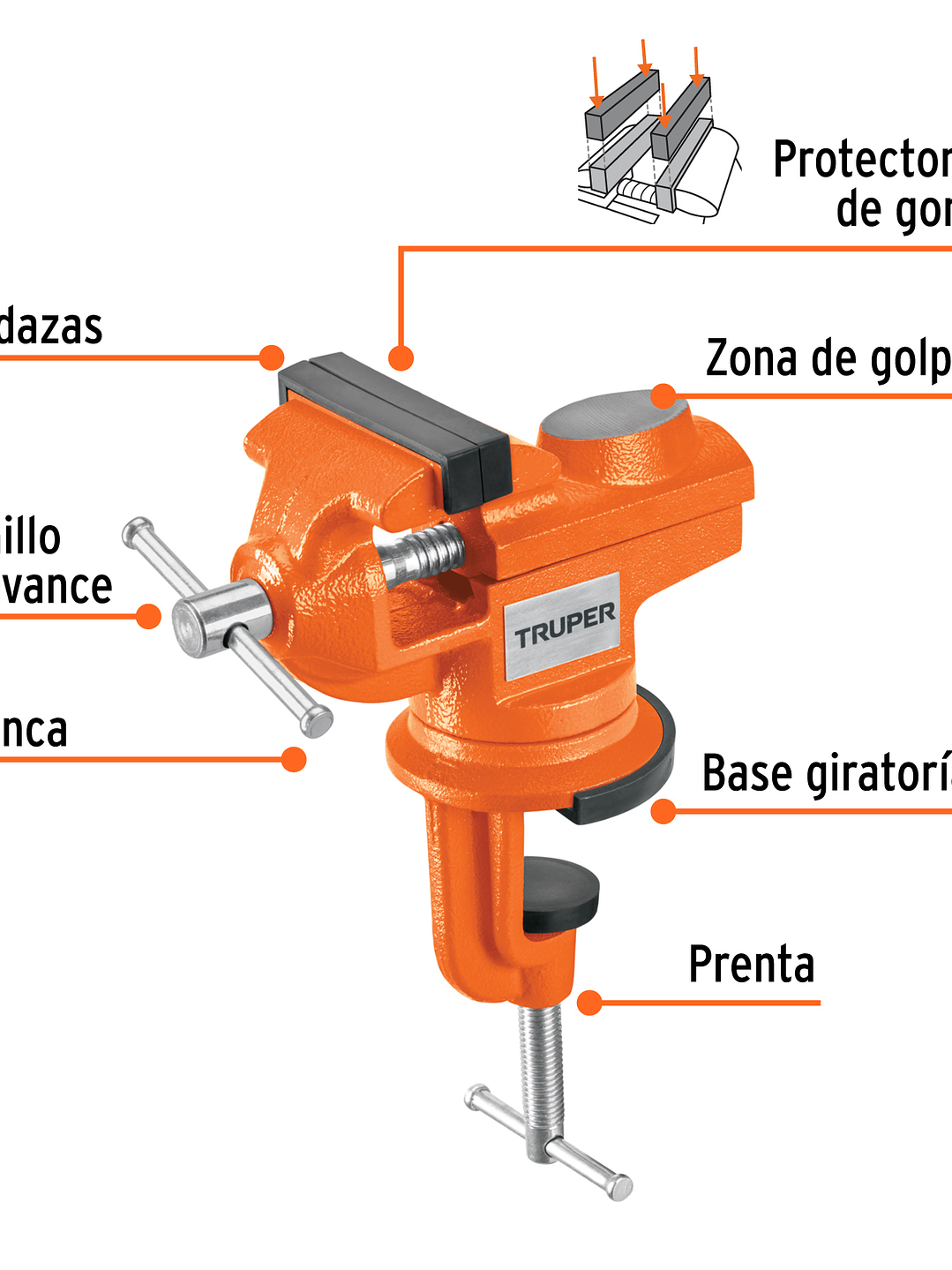 Tornillo de banco 2.5