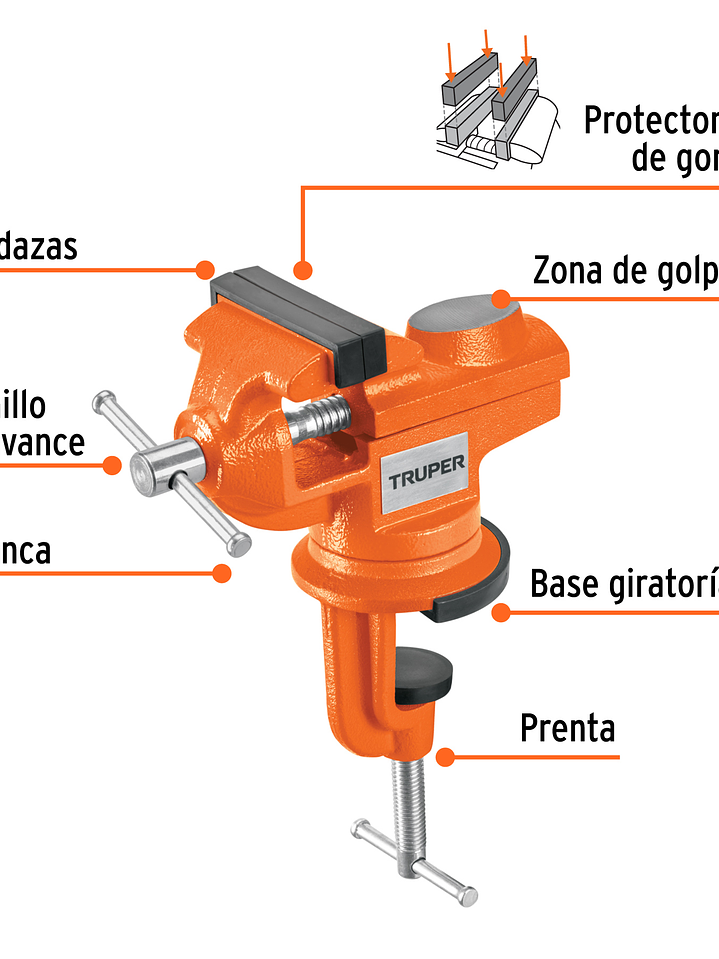 Tornillo de banco 2.5