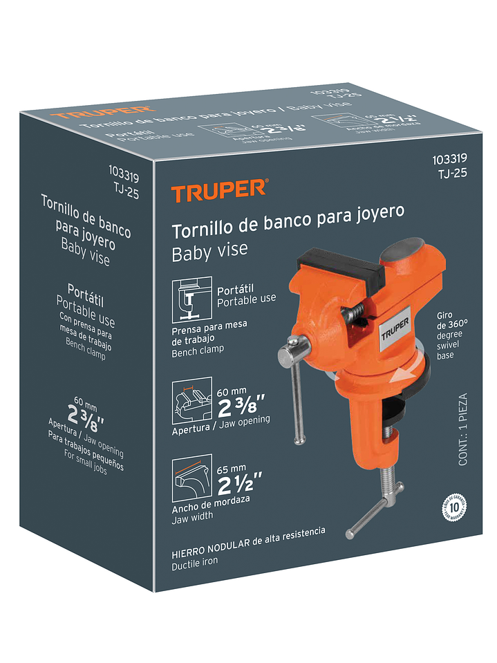 Tornillo de banco 2.5