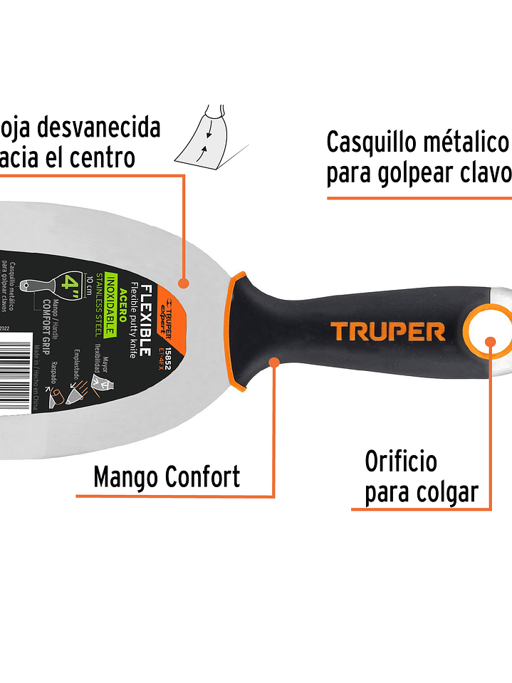 Espátula flexible 4