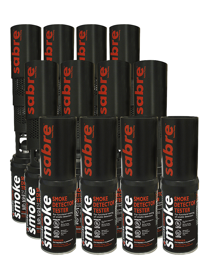 Humo Sintético en Aerosol para Probar Detectores de Humo / en uso manual 4