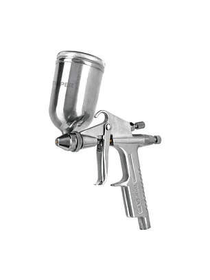 Pistola para retoque LVMP vaso aluminio, 0.5 mm, TRUPER
