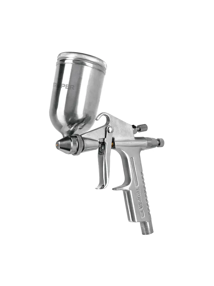 Pistola para retoque LVMP vaso aluminio, 0.5 mm, TRUPER 1