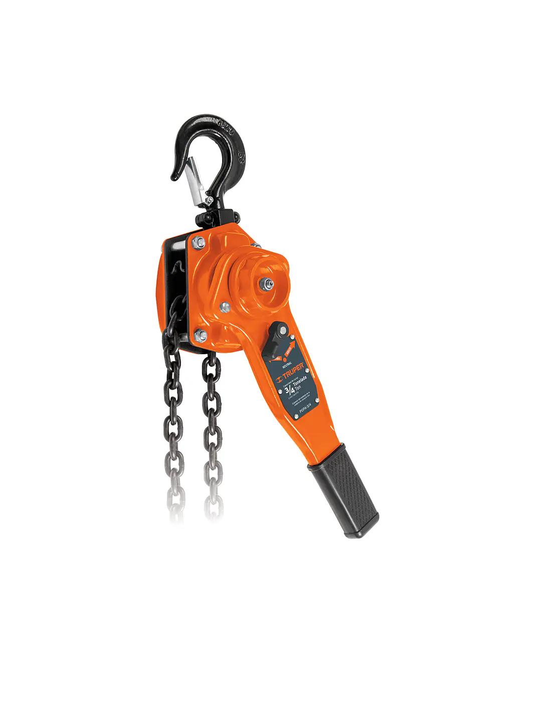 Polipasto de palanca 3/4 toneladas, TRUPER 1