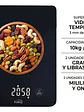 Balanza Gramera De Cocina Kalley K-gcl02 Negro 10 Kg - Miniatura 3