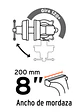 Tornillo de banco 8