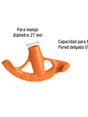 Doblador de tubo conduit 1/2