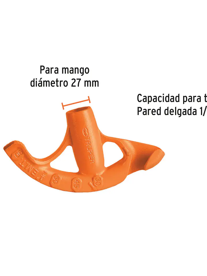 Doblador de tubo conduit 1/2