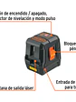 Nivel láser rojo, alcance 10 m, de pilas, TRUPER 17079 - Miniatura 6